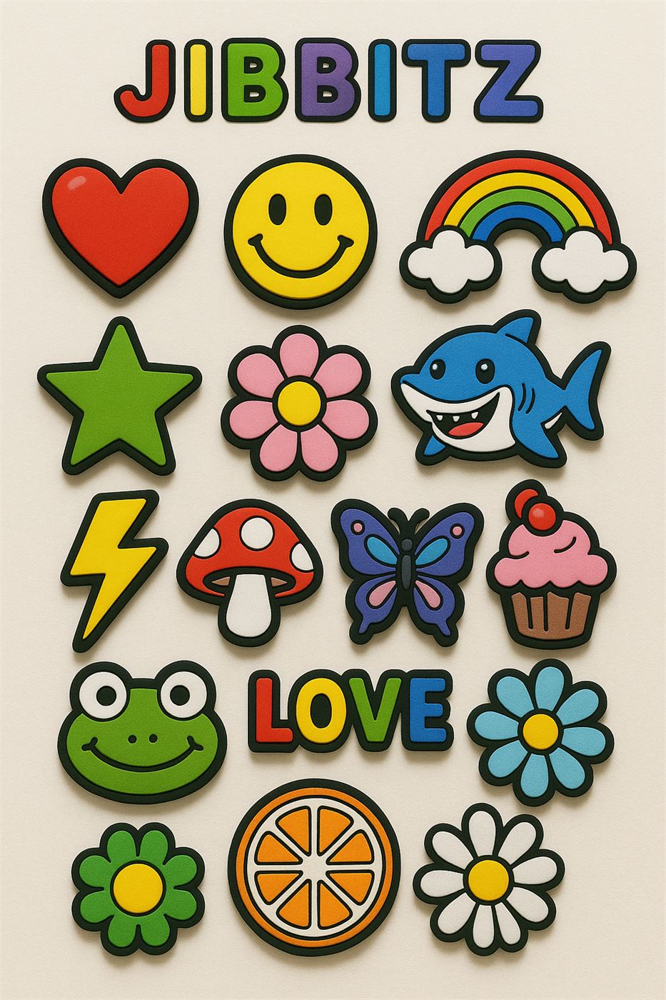 Jibbitz et motifs personnalisés
